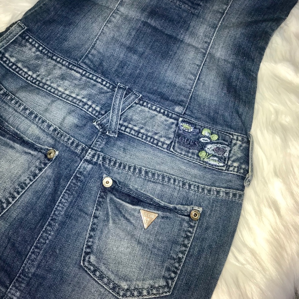 GUESS - Vintage denim bodycon dress - Picture 4 of 5